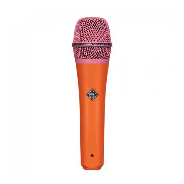 【マラソン期間中 エントリーでさらにP5倍】 TELEFUNKEN M80 (オレンジ) グリル：ピンク ダイナミックマイク テレフンケン