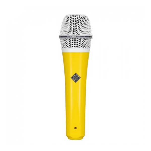【マラソン期間中 エントリーでさらにP5倍】 TELEFUNKEN M80 (イエロー) グリル：ホワイト ダイナミックマイク テレフンケン