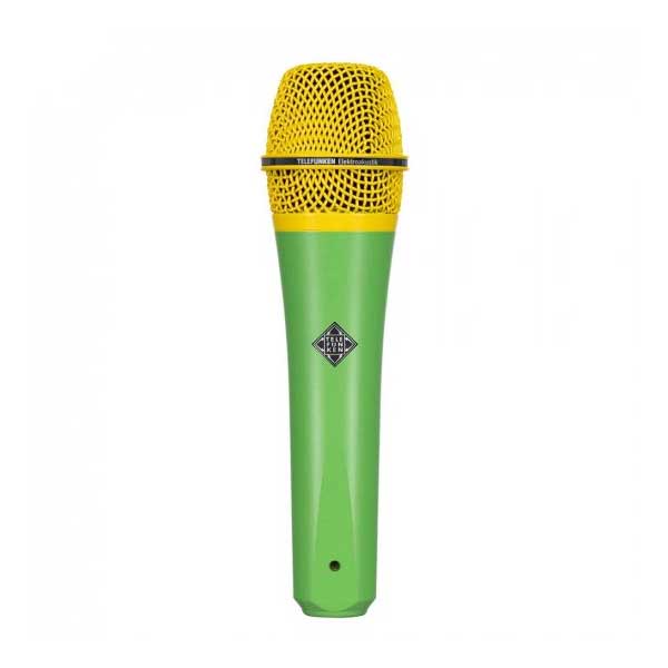 【マラソン期間中 エントリーでさらにP5倍】 TELEFUNKEN M80 (グリーン) グリル：イエロー ダイナミックマイク テレフンケン