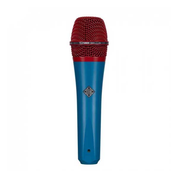 【マラソン期間中 エントリーでさらにP5倍】 TELEFUNKEN M80 (ブルー) グリル：レッド ダイナミックマイク テレフンケン
