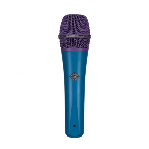 【マラソン期間中 エントリーでさらにP5倍】 TELEFUNKEN M80 (ブルー) グリル：パープル ダイナミックマイク テレフンケン