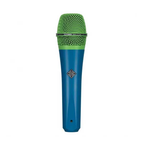 【マラソン期間中 エントリーでさらにP5倍】 TELEFUNKEN M80 (ブルー) グリル：グリーン ダイナミックマイク テレフンケン