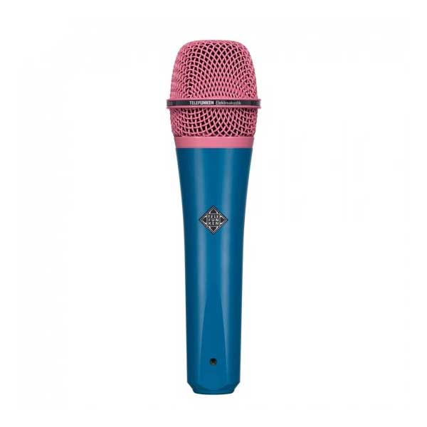 【マラソン期間中 エントリーでさらP5倍】TELEFUNKEN M80 (ブルー) グリル:ピンク ダイナミックマイク テレフンケン|島村楽器