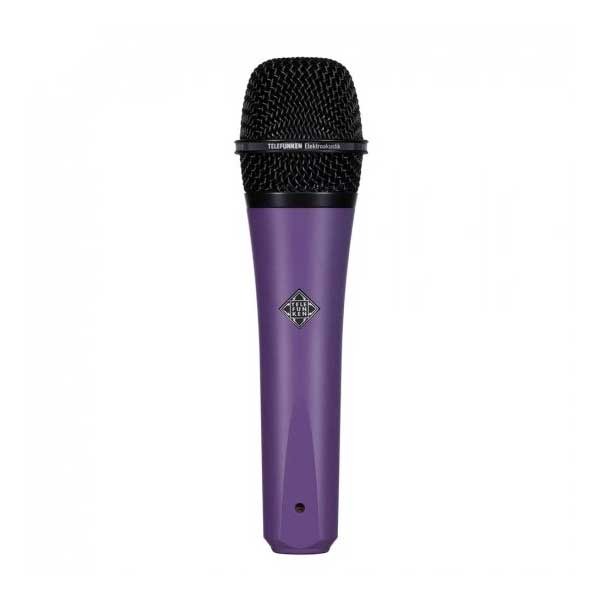 【マラソン期間中 エントリーでさらにP5倍】 TELEFUNKEN M80 (パープル) グリル：ブラック ダイナミックマイク テレフンケン