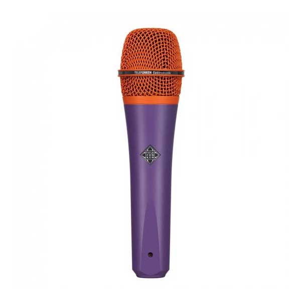 【マラソン期間中 エントリーでさらにP5倍】 TELEFUNKEN M80 (パープル) グリル：オレンジ ダイナミックマイク テレフンケン