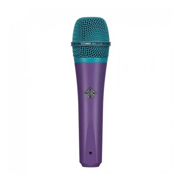 【マラソン期間中 エントリーでさらP5倍】TELEFUNKEN M80 (パープル) グリル：ターコイズ ダイナミックマイク テレフンケン｜島村楽器
