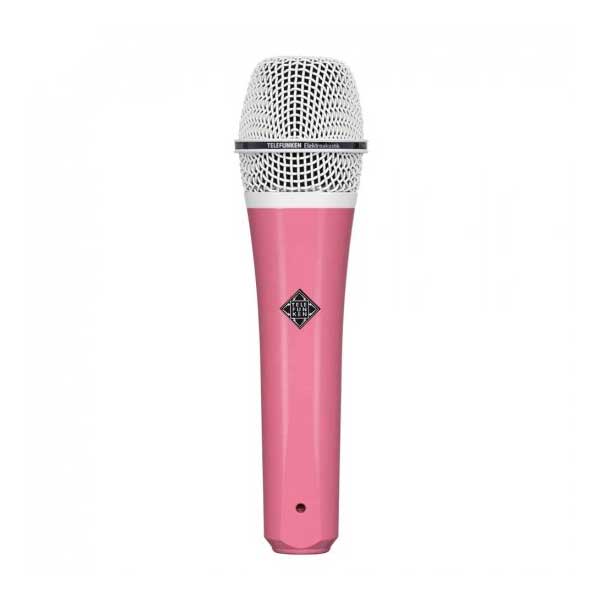 【マラソン期間中 エントリーでさらにP5倍】 TELEFUNKEN M80 (ピンク) グリル：ホワイト ダイナミックマイク テレフンケン