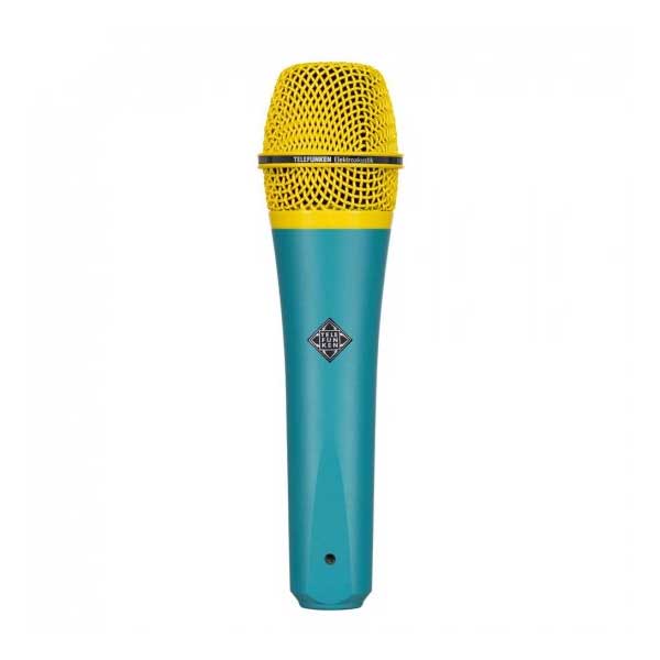 【マラソン期間中 エントリーでさらP5倍】TELEFUNKEN M80 (ターコイズ) グリル：イエロー ダイナミックマイク テレフンケン｜島村楽器