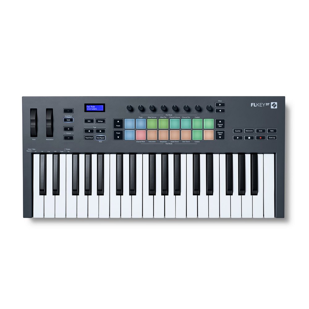 Novation FLKEY37 MIDIキーボード FL Studio 楽天市場】Novation FLkey 37 ノベーション FL Studio用MIDIキーボード
