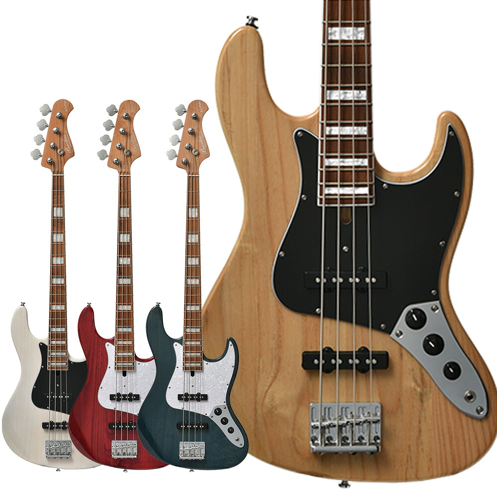 【マラソン期間中 エントリーでさらP5倍】[数量限定特価] Bacchus WL4-ASH33 RSM/M エレキベース バッカス｜島村楽器