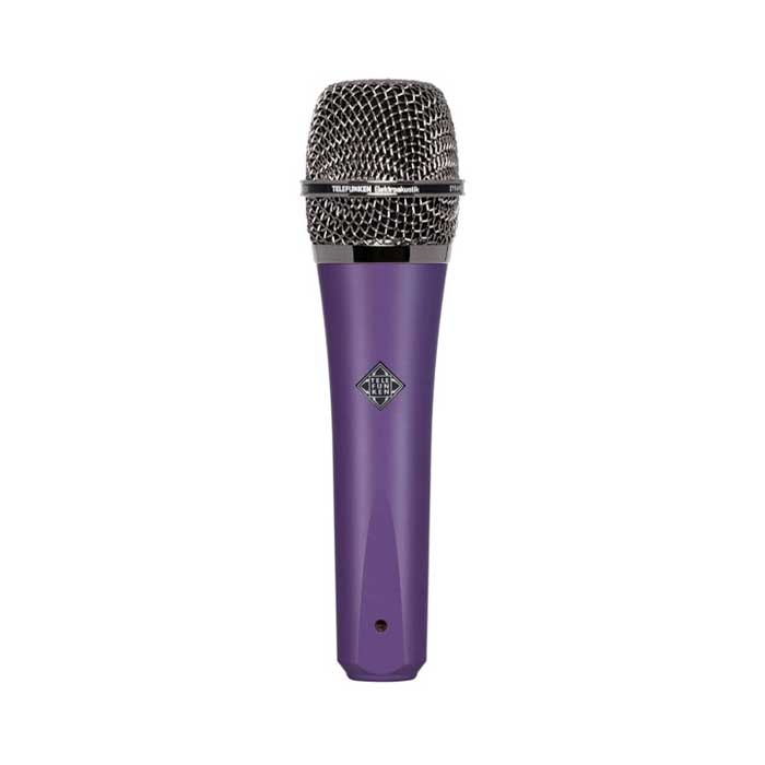 【マラソン期間中 エントリーでさらにP5倍】 TELEFUNKEN M80 (パープル) グリル：ガンメタル ダイナミックマイク テレフンケン