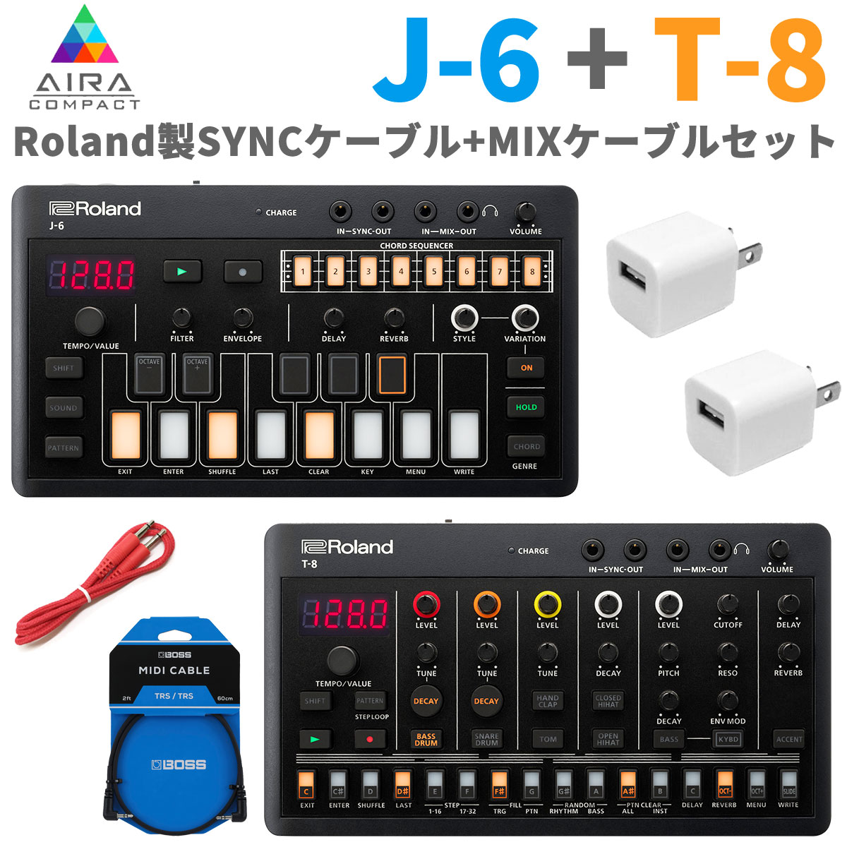 鍵盤楽器 Roland AIRA Compact T-8 BEAT MACHINE Roland AIRA Compact T-8 Beat Machine｜ミュージックランドKEY