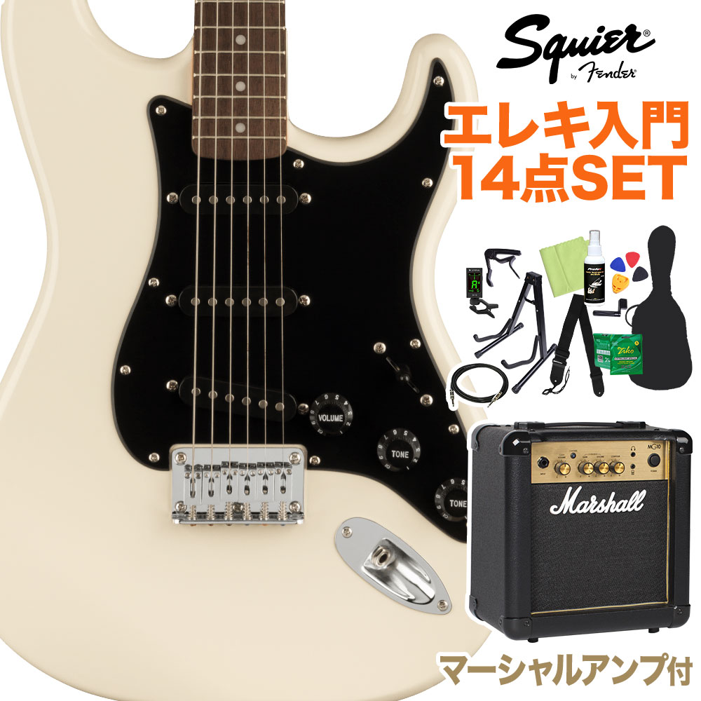 大放出セール】 Fenderエレキギター Squier BULLET トレモロ付 ケース