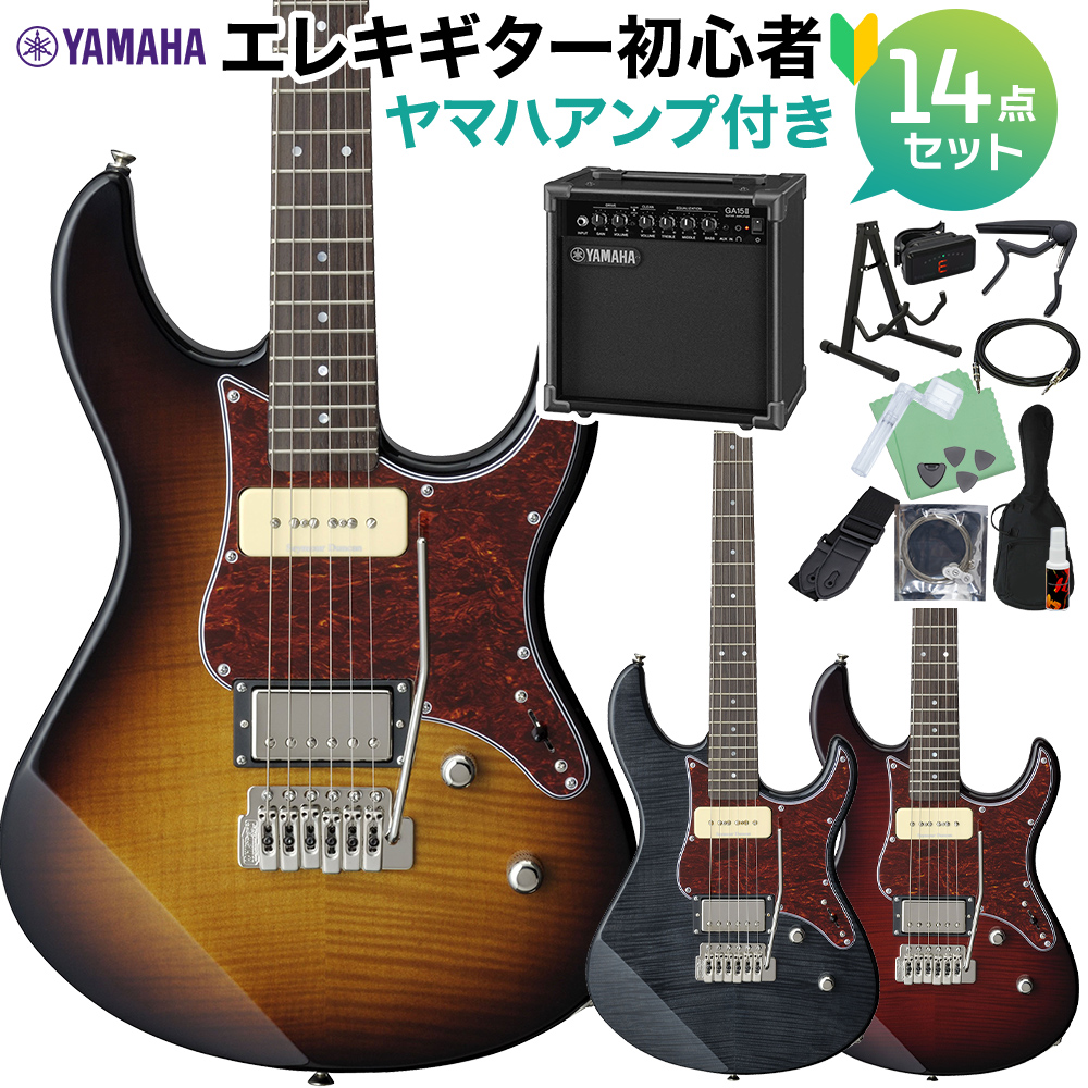 楽天市場】YAMAHA PACIFICA611VFM エレキギター初心者14点セット