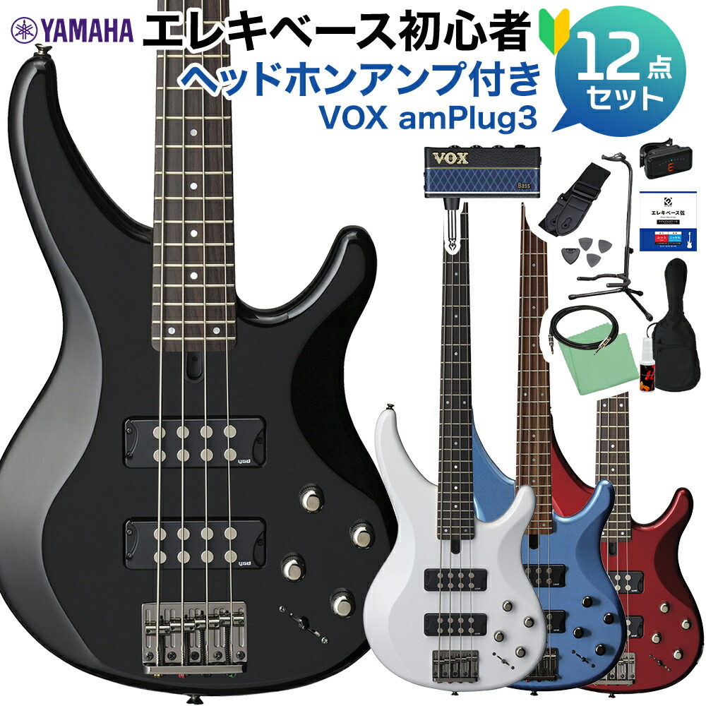 楽天市場】YAMAHA TRBX304 ベース 初心者12点セット 【VOXアンプ付