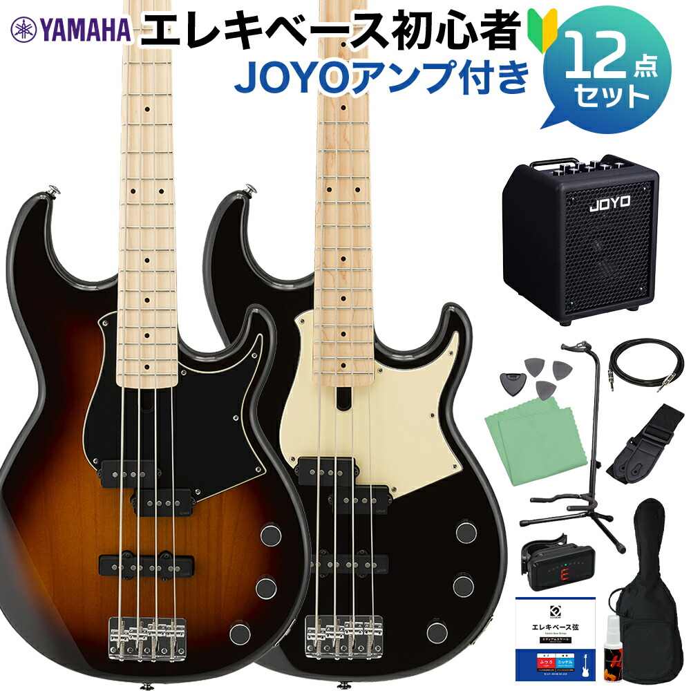 【マラソン期間中 エントリーでさらP5倍】YAMAHA BB434M ベース 初心者12点セット 【多機能アンプ付】 メイプル指板 ヤマハ 【初心者セット】｜島村楽器