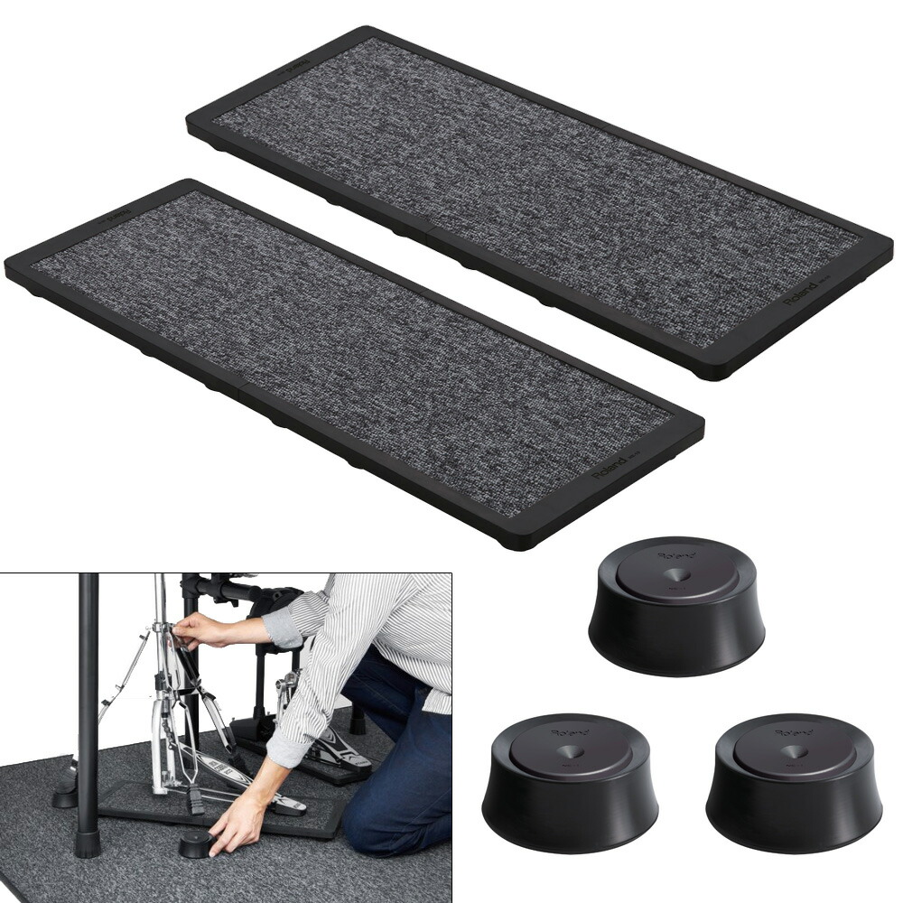 Roland TDM-10 ドラム　マット　電子ドラム　防振　振動抑制 ローランド（Roland） TDM-10 防振／防音／防傷マット 電子ドラム用