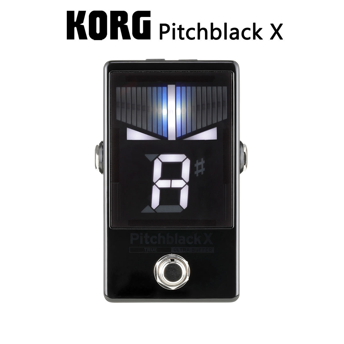 KORG PB-X ペダルチューナー 【高性能バッファーULTRA BUFFER搭載】 コルグ Pitchblack X｜島村楽器