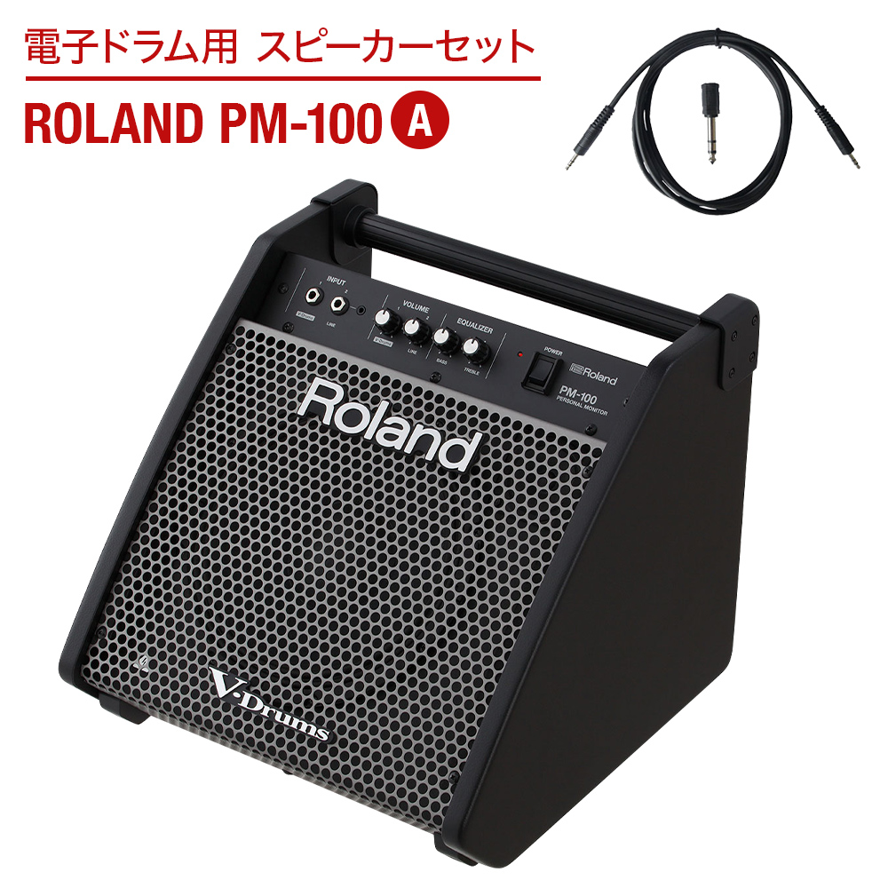 楽天市場】Roland Personal Monitor PM-100 パワードモニターアンプ