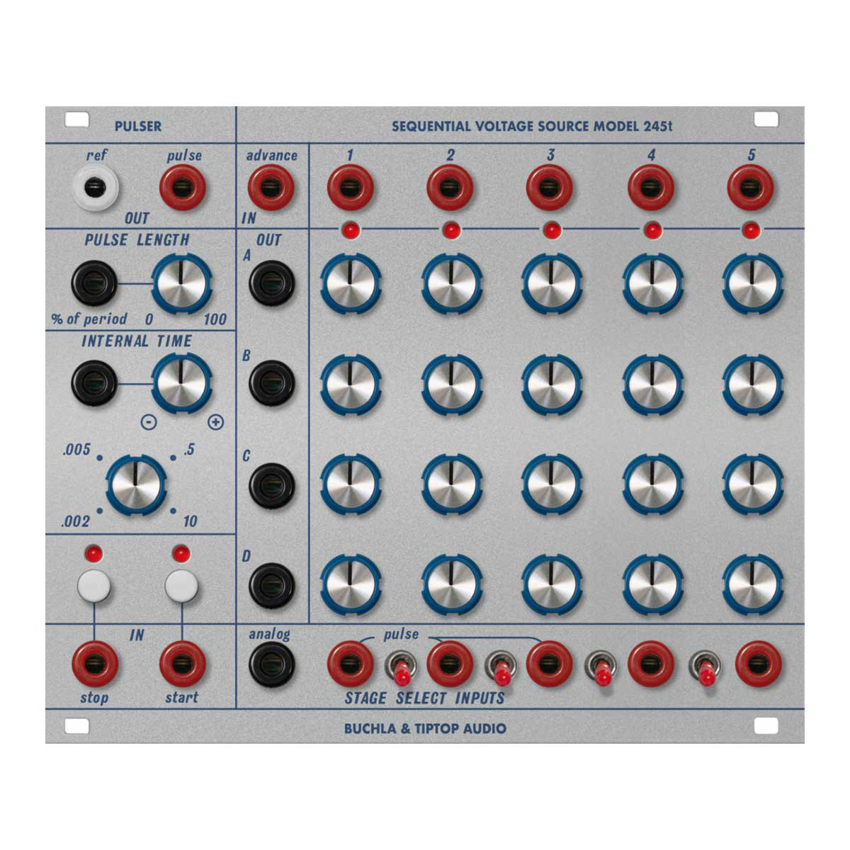 Tiptop Audio Model 245t Sequential Voltage Source ユーロラック モジュラーシンセサイザー ティップトップオーディオ