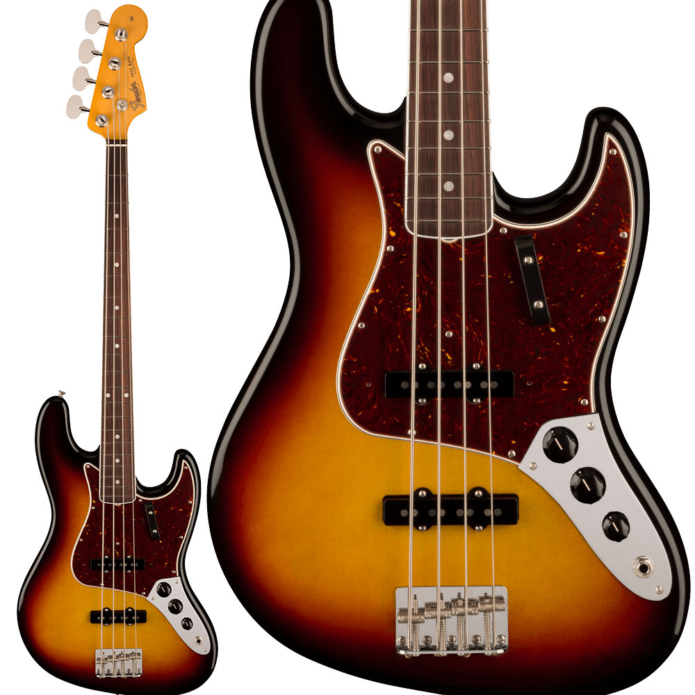 楽天市場】Fender American Vintage II 1966 Jazz Bass 3-Color