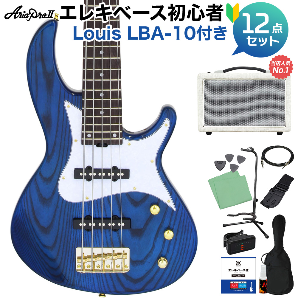 AriaProII RSB-42AR/5 SBL 5弦エレキベース ホビー、カルチャー 楽器