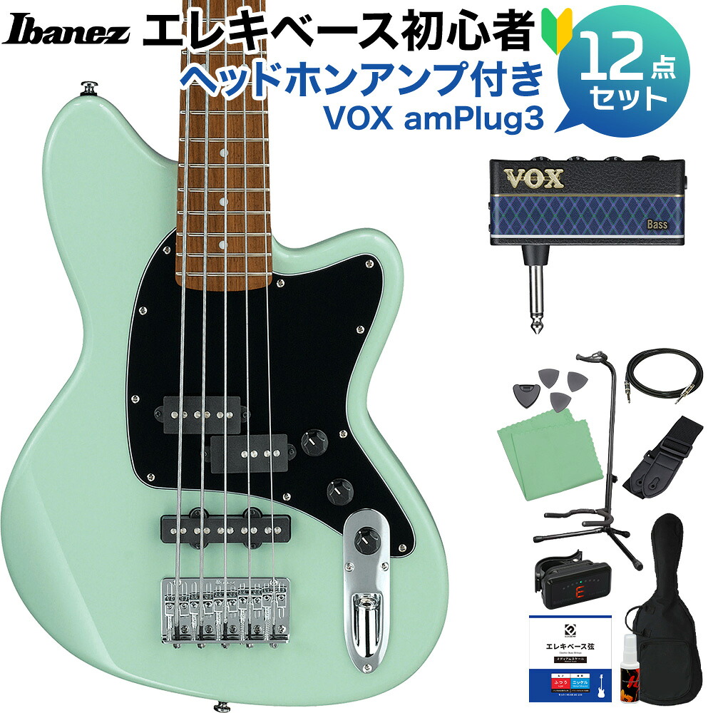 【マラソン期間中 エントリーでさらP5倍】Ibanez TMB35 MGR 5弦ベース初心者12点セット 【ヘッドホンアンプ付】 30インチショートスケール アイバニーズ 【初心者セット】|島村楽器