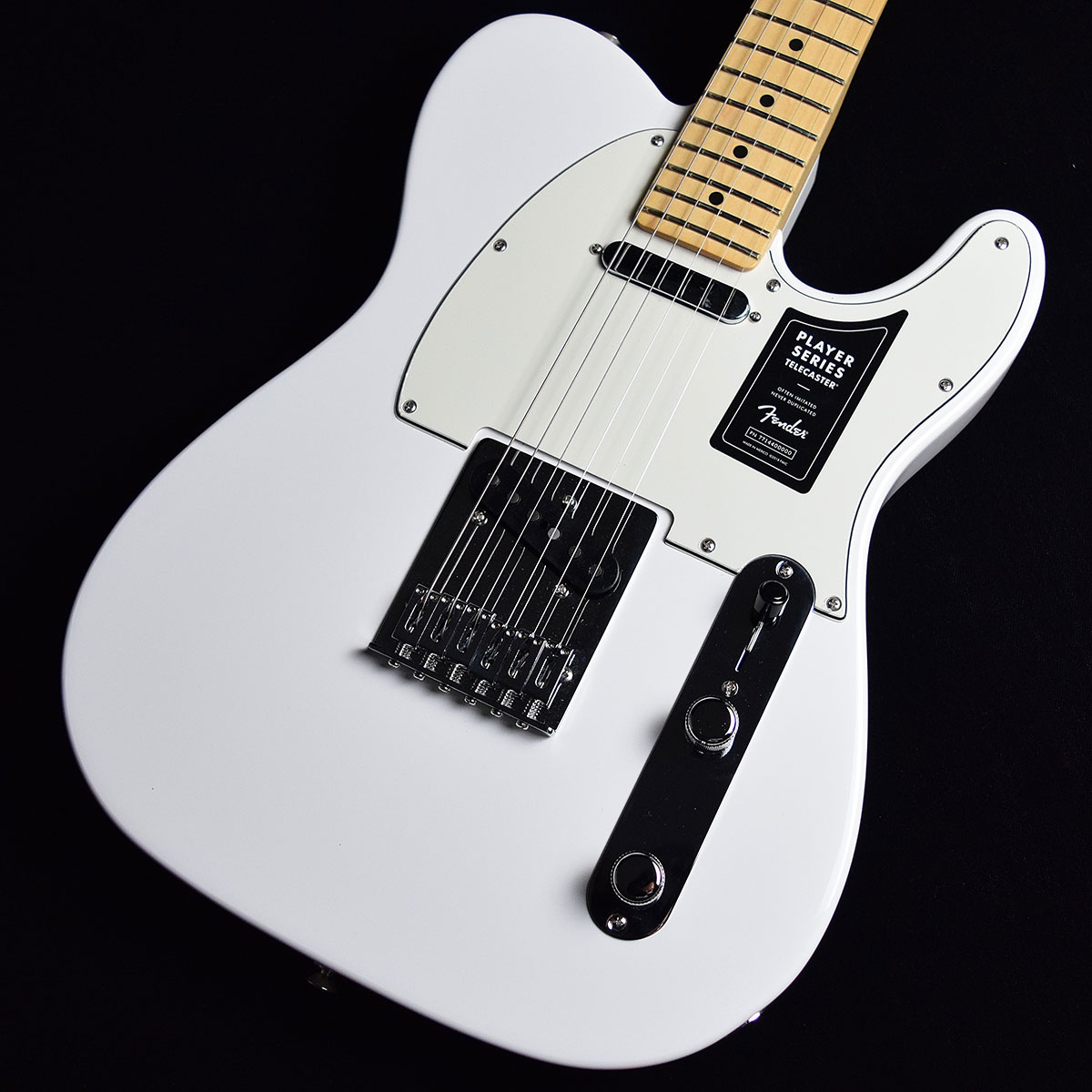 一部予約販売】 Fender Player Telecaster, Maple Fingerboard, Polar