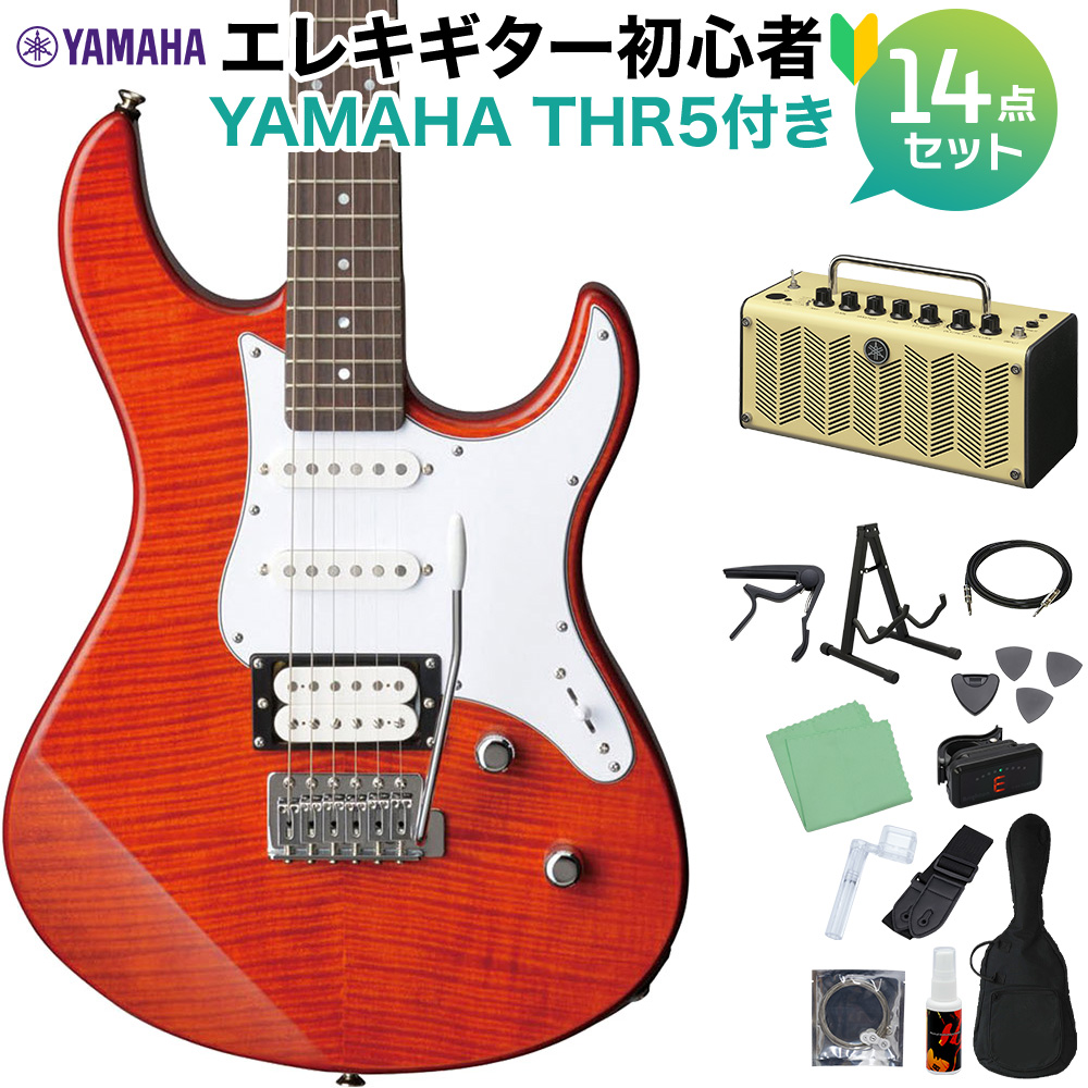 人気No.1/本体 YAMAHA PACIFICA212VFM CMB エレキギター初心者14点