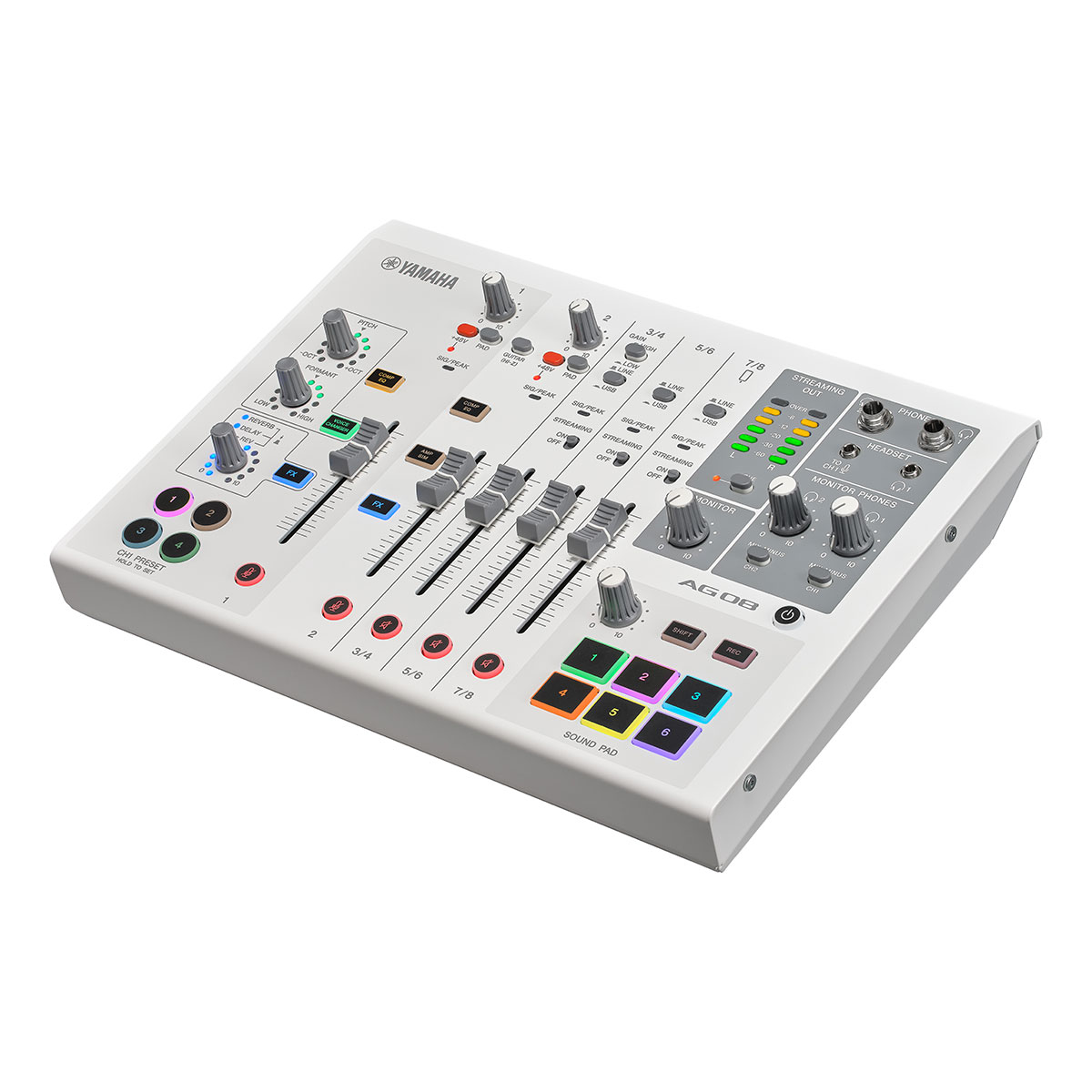 楽天市場】YAMAHA AG06 MK2 White（ホワイト） 配信用ミキサー