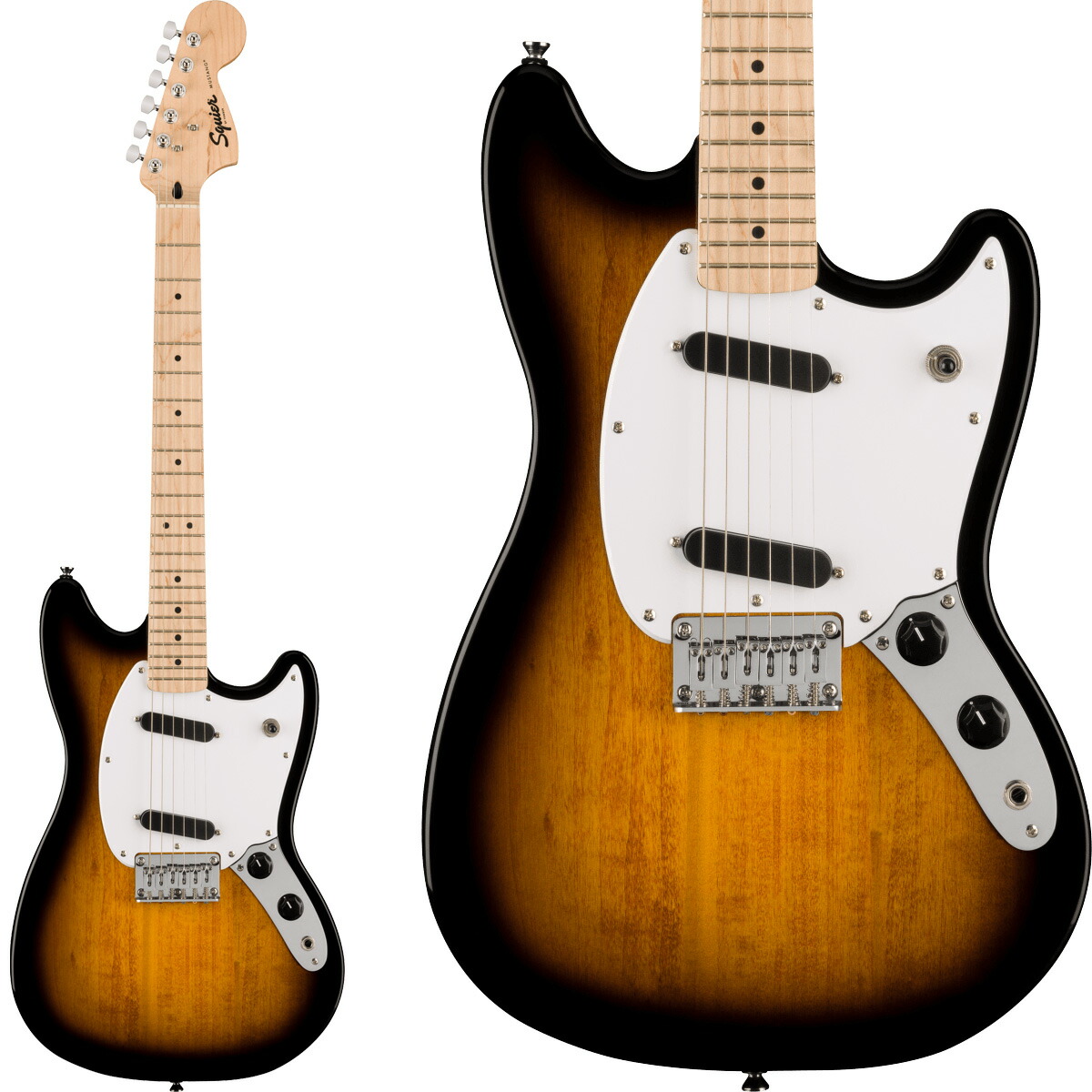Squier ムスタング エレキギター 楽天市場】Squier by Fender SONIC MUSTANG Maple Fingerboard