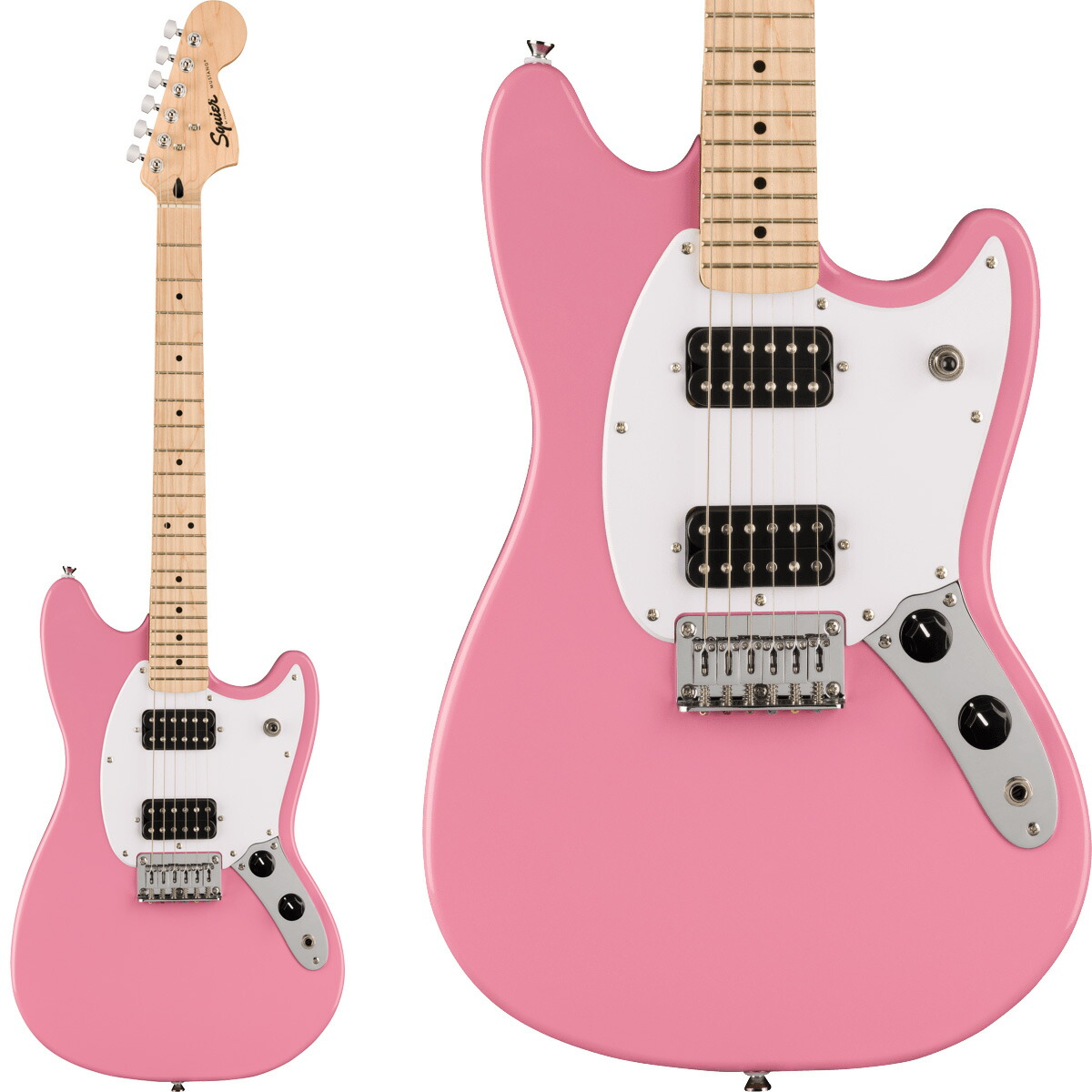 楽天市場】Squier Sonic Mustang HH -Flash Pink- 新品[スク