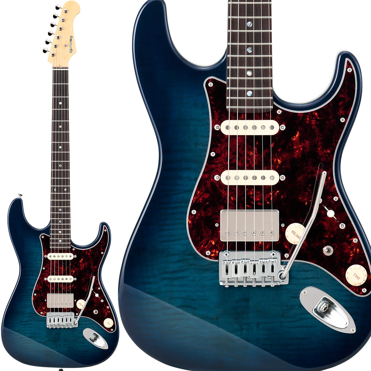 HISTORY HST/SSH-Performance Vintage White エレキギター