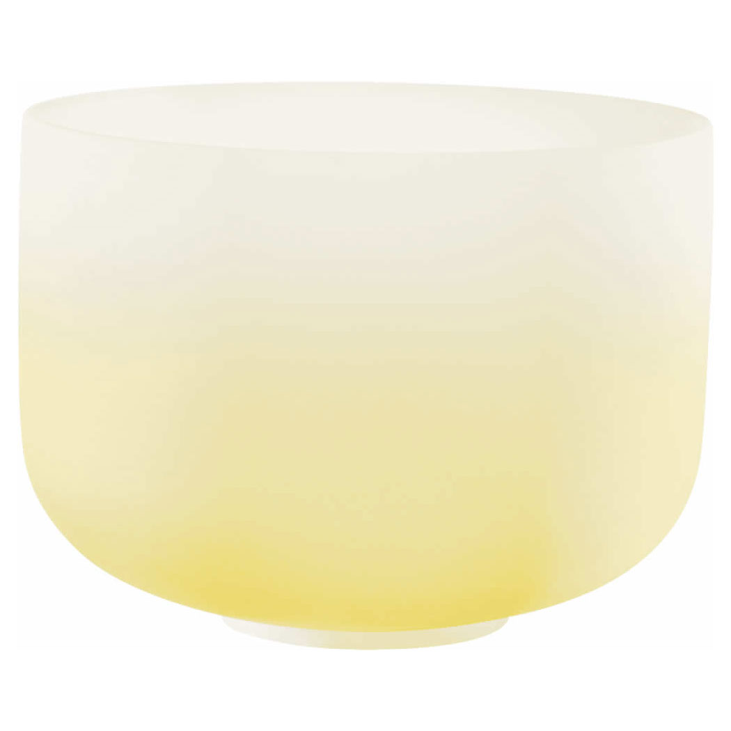 【マラソン期間中 エントリーでさらにP5倍】 MEINL Sonic Energy COLOR FROSTED Crystal Singing Bowl [Navel Chakra E4 440Hz] 直径30.4cm クリスタル シンギングボウル 12インチ マイネル CSBC12E ソニックエナジー