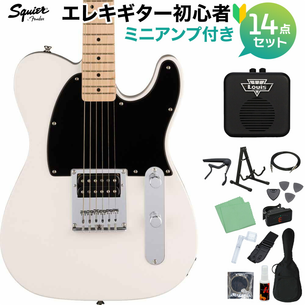 楽天市場】Squier by Fender SONIC ESQUIRE Maple Fingerboard Black