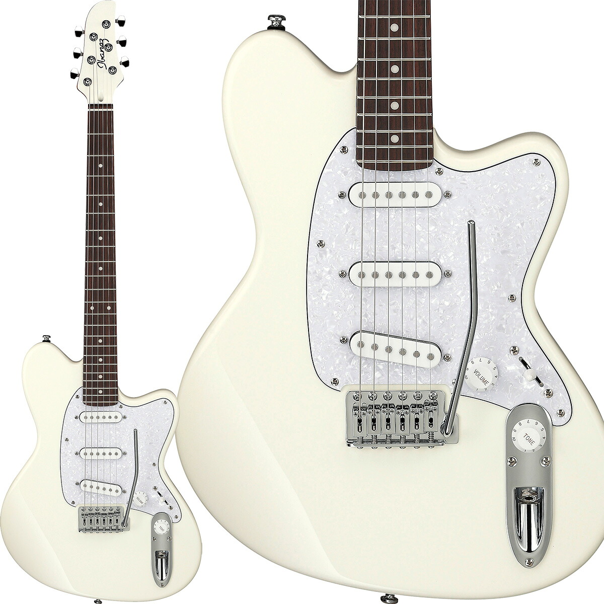 Ibanez ICHI00-VWH Vintage White Ichika Nito シグネイチャーモデル タルマン・シェイプボディ エレキギター アイバニーズ ICHI00 ICHI ZERO【未展示・未開封品】