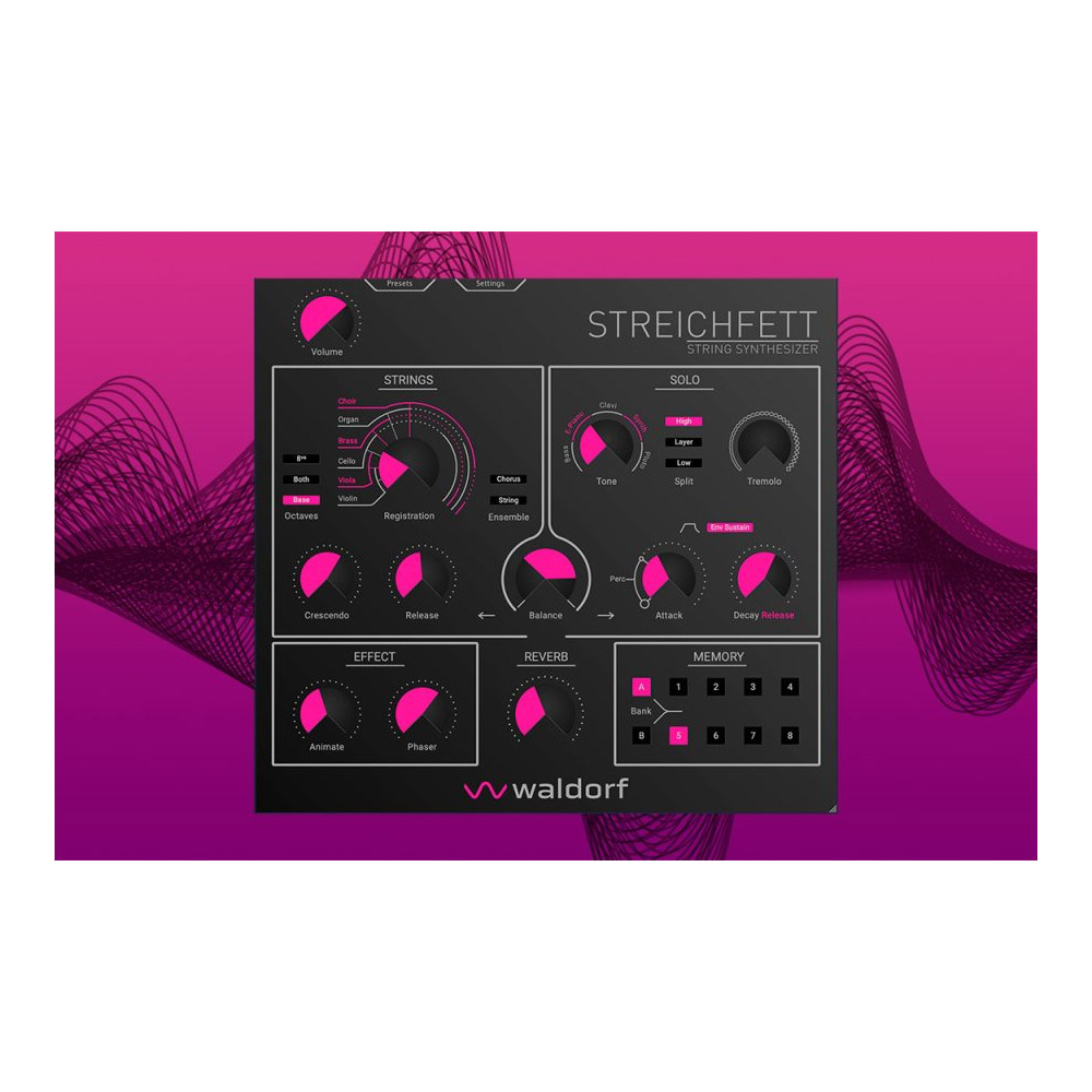 【マラソン期間中 エントリーでさらP5倍】Waldorf Streichfett Plugin Strings Synthesizer プラグインソフト ウォルドルフ|島村楽器