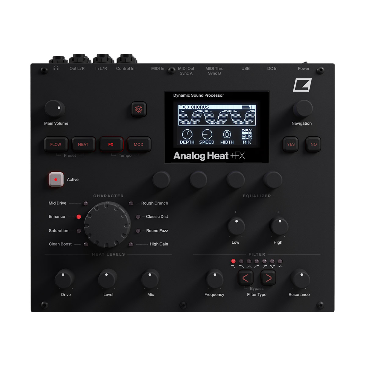 【マラソン期間中 エントリーでさらP5倍】elektron Analog Heat +FX ダイナミックサウンドプロセッサー エレクトロン｜島村楽器