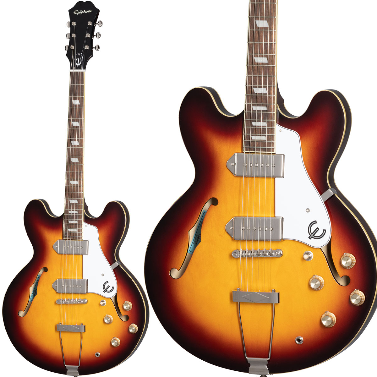 Epiphone Casino Worn エピフォン カジノウォーン フルアコ Amazon | Epiphone Casino Worn Olive Drab フルアコギター