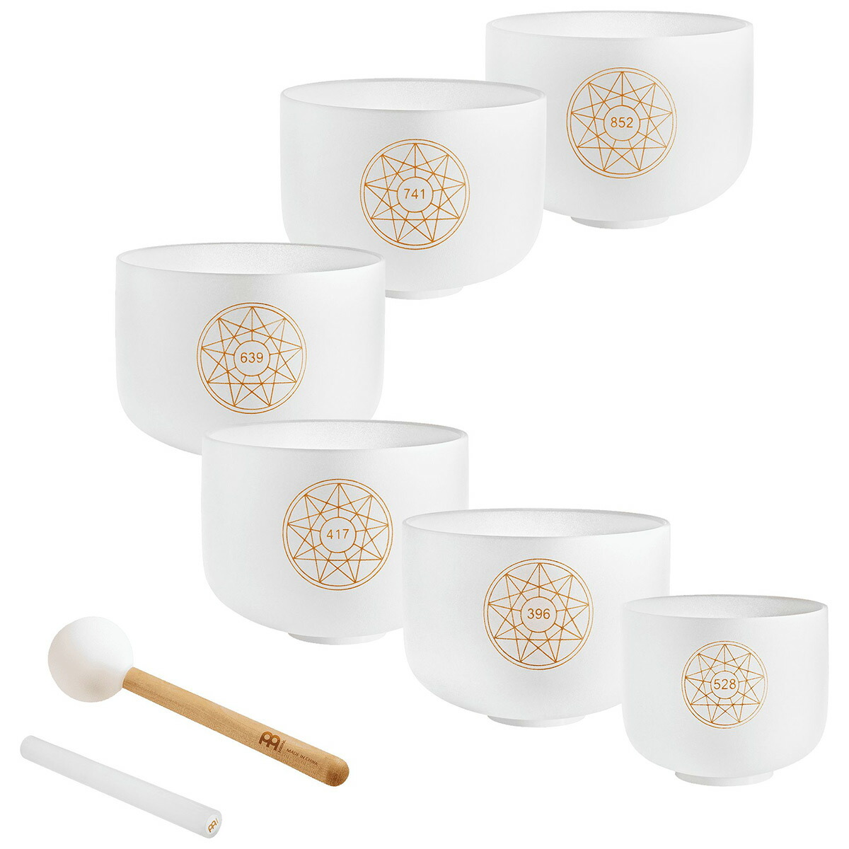 楽天市場】MEINL Sonic Energy Crystal Singing Bowl Chakra Set