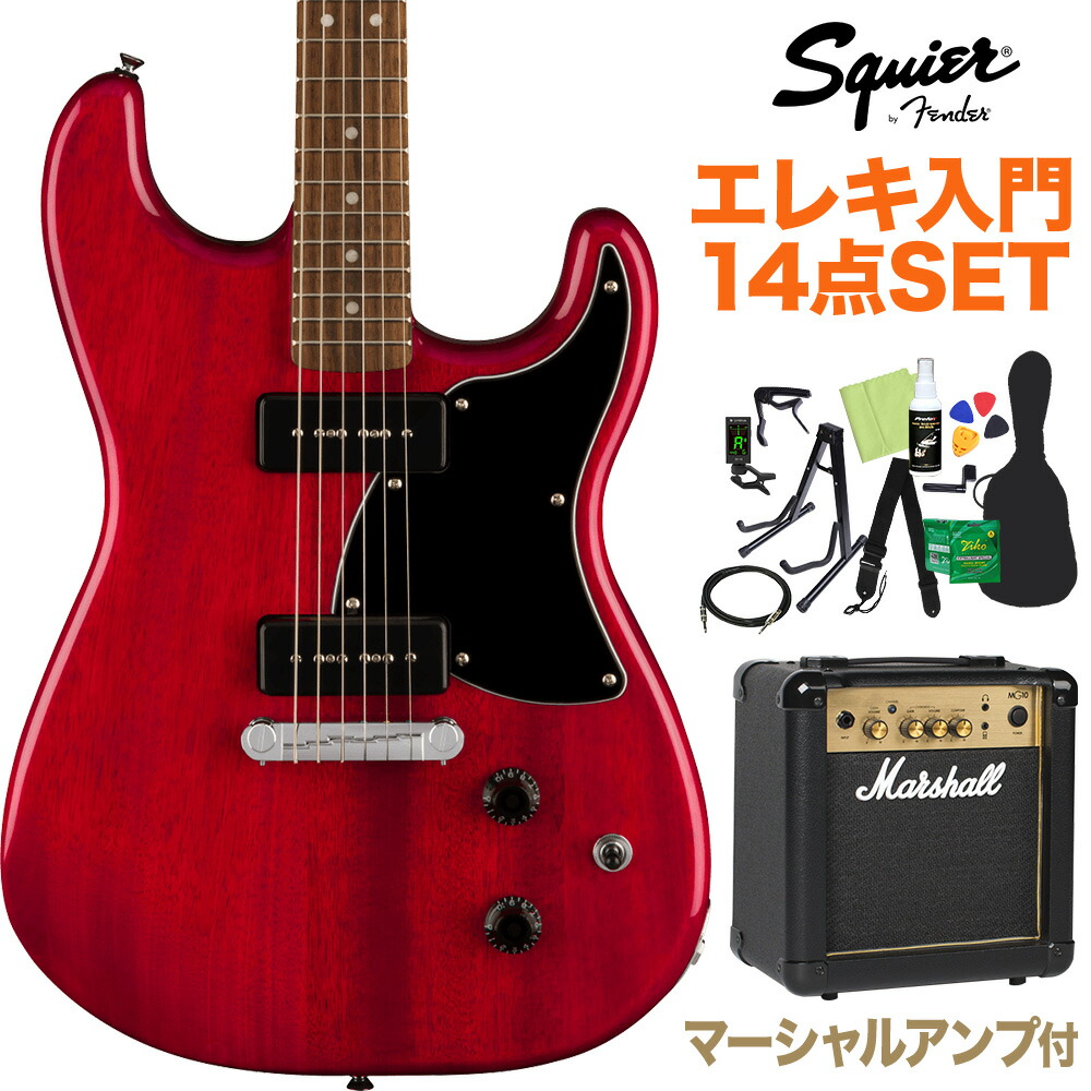 Squier Cyclone 　キャンディアップルレッド！！ Squier Paranormal Cyclone Electric Guitar - Candy Apple Red