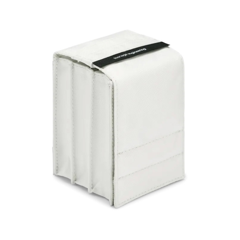 Teenage Engineering field accordion bag white TX-6用ケース フィールドケーブル収納 小物収納ケース ティーンエイジ エンジニアリング