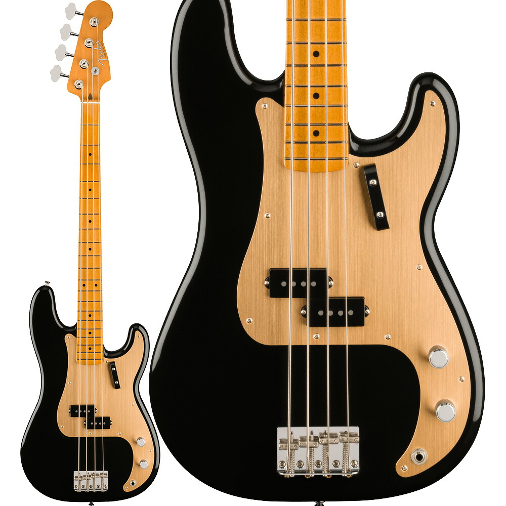 【マラソン期間中 エントリーでさらにP5倍】[数量限定特価] Fender Vintera II '50s Precision Bass Black エレキベース プレシジョンベース フェンダー