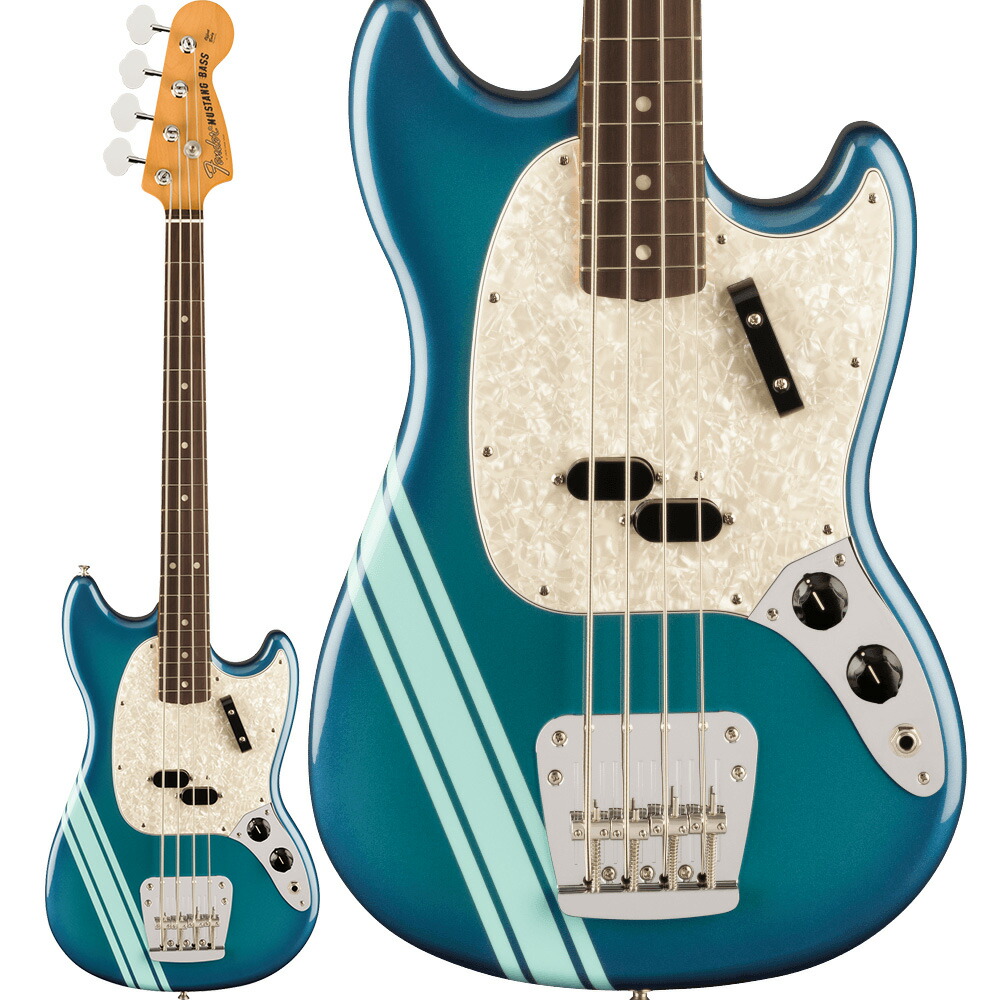 楽天市場】Fender Vintera 60s Mustang Bass -Fiesta Red- 新品