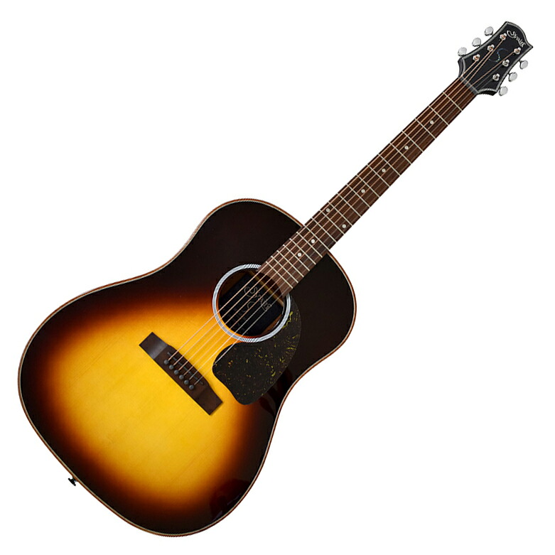【マラソン期間中 エントリーでさらにP5倍】 S.Yairi YAJ-1200 VS (Vintage Sunburst) アコースティックギター ヴィンテージサンバースト ラウンドショルダー Advancedシリーズ Sヤイリ