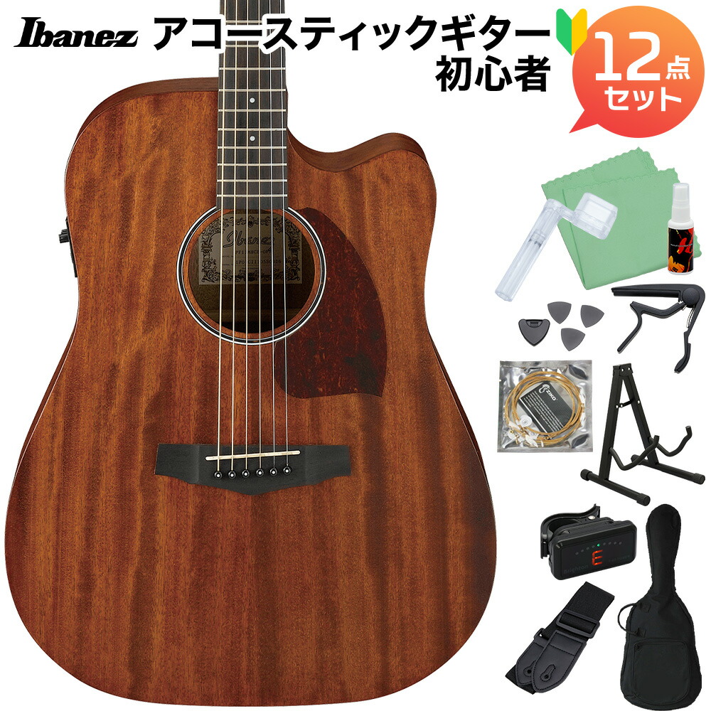 Ibanez PF12MHCE-OPN (Open Pore Natural) エレアコ