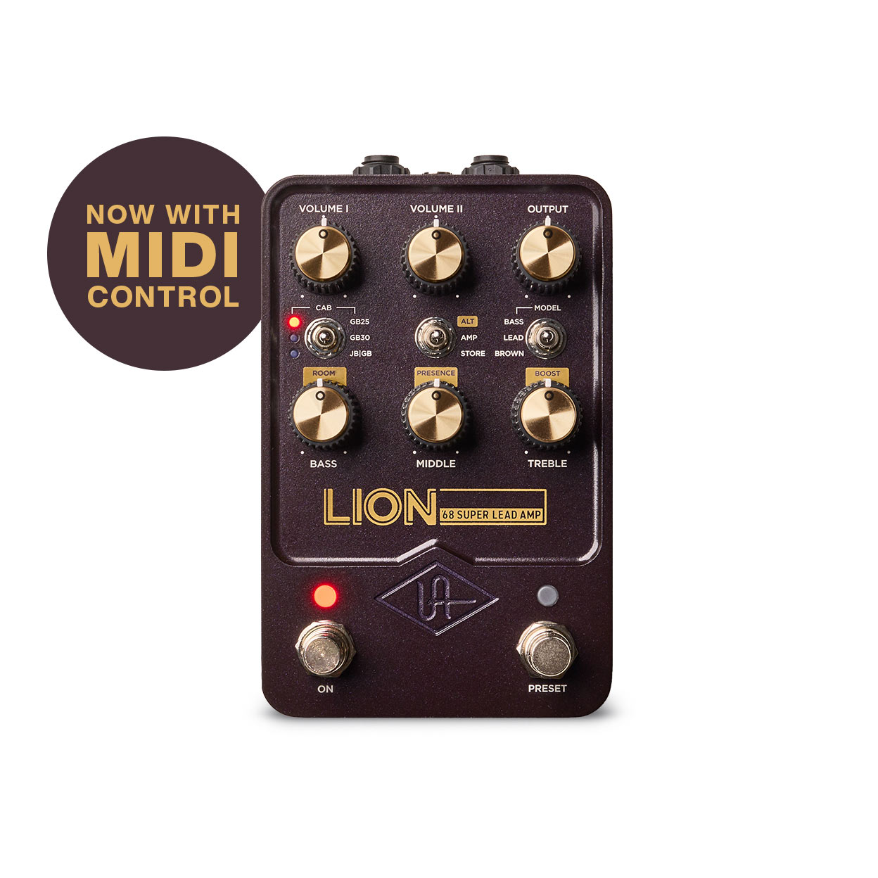 楽天市場】Universal Audio UAFX Ruby 63 Top Boost Amplifier