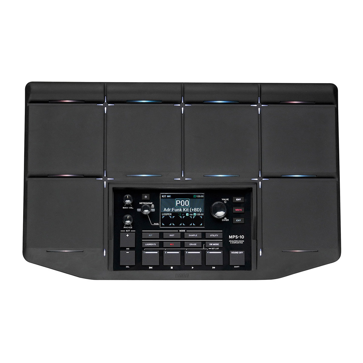 【マラソン期間中 エントリーでさらP5倍】KORG MPS-10 サンプリングドラムパッド コルグ|島村楽器