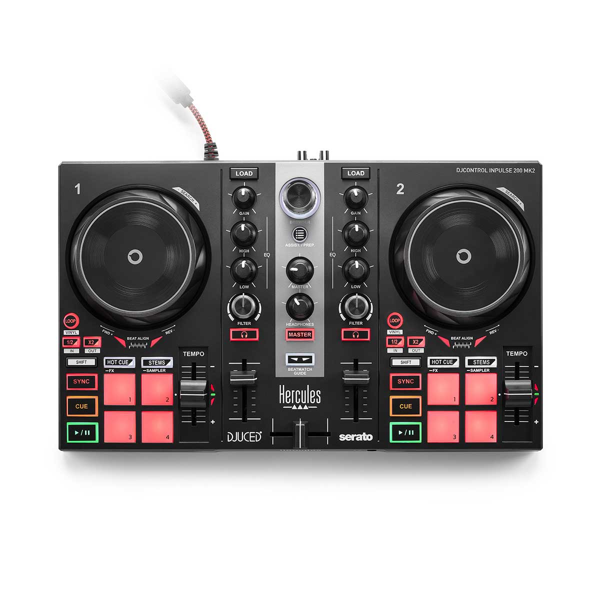 楽天市場】[特価 2025/10/30迄] HERCULES DJControl Inpulse 300