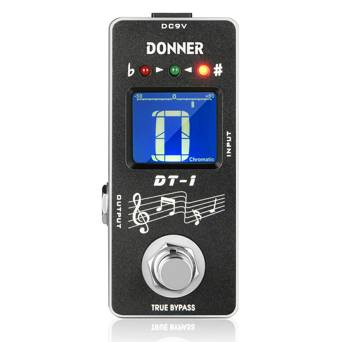 Donner エフェクターセット AT-07 Tuner 他 楽天市場】フットスイッチ AT-07 Mini Stomp Chromatic Tuner